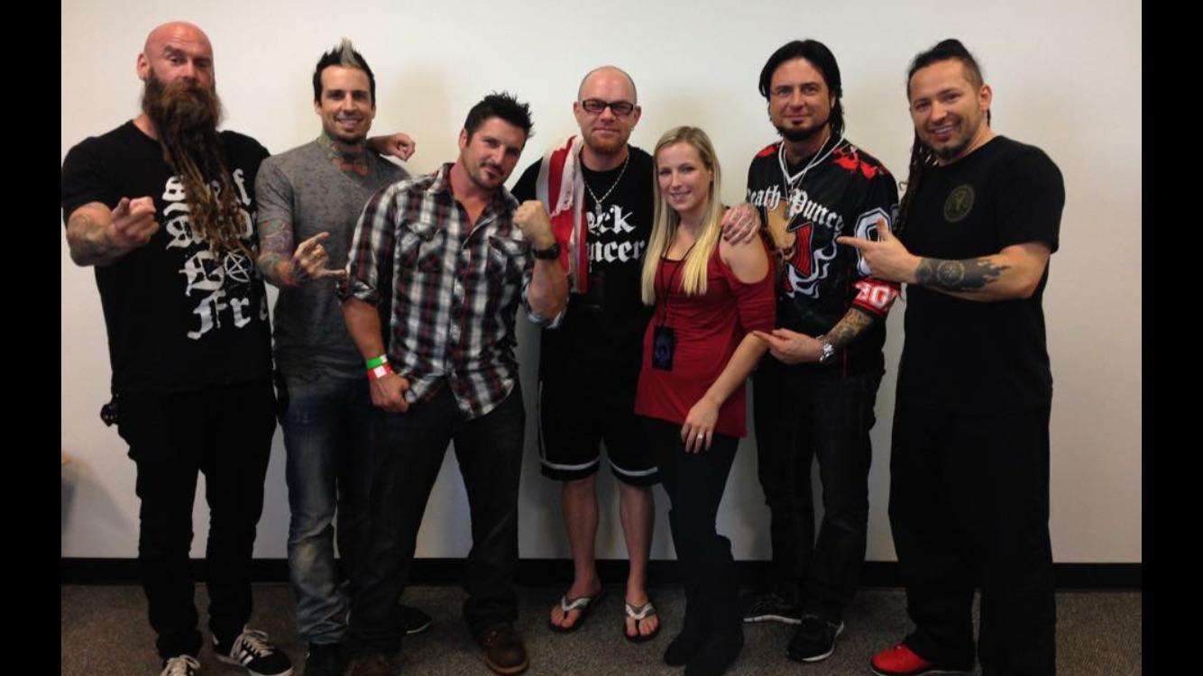 Meet-and-greet photo with public figures, performers, and event guests.